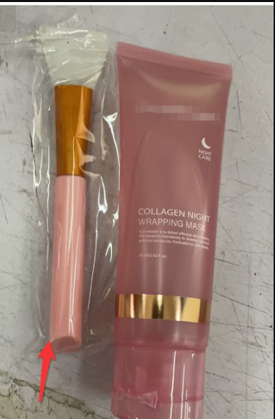 Face Night Mask Collagen Wrapping Mask Natural Ingredients Firming Ela ...